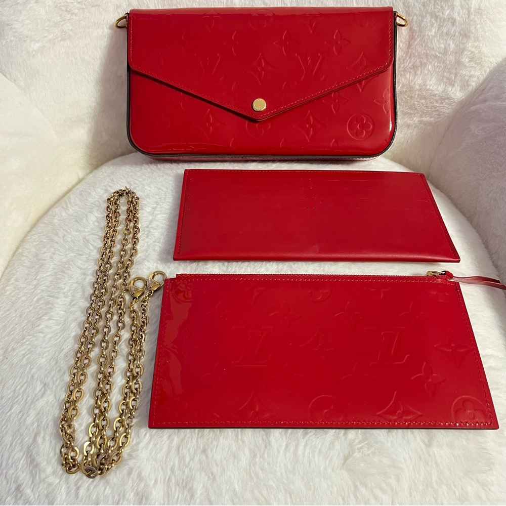 Louisvuitton vernis felicie pochette